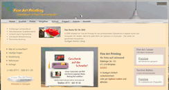 Desktop Screenshot of fine-art-printing.de